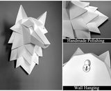 Wolf Head Sculpture Wall Decor - Novus Decor Wall Decor