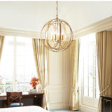 Aurum - Hanging Cage Lamp - Novus Decor Lighting