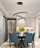 Halo - Modern Chandelier - Novus Decor Lighting
