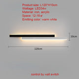 Parallel Wall Lamp in Black & White - Novus Decor Lighting