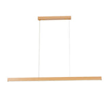 Linear Wooden Hanging Light - Novus Decor Lighting