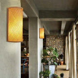 Hand-Woven Bamboo Wall Light - Novus Decor Lighting