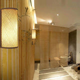 Hand-Woven Bamboo Wall Light - Novus Decor Lighting