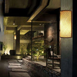 Hand-Woven Bamboo Wall Light - Novus Decor Lighting