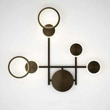 Circulos Brass Ring Wall lamp - Novus Decor Lighting