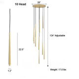 Slim Multi Pendant Light - Novus Decor Lighting