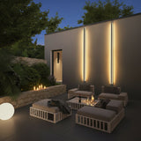 Slender Sideway Wall Sconce Novus Decor