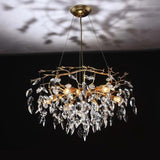 Laurel Crystal Chandelier Novus Decor