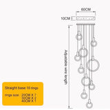 Symphony Ring Chandelier - Novus Decor Lighting