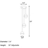 Crystal Bubble Pendant Light - Novus Decor Lighting