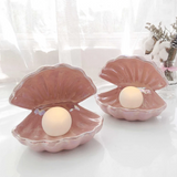 Pearl Shell - Ceramic Lamp - Novus Decor Lighting