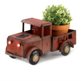 Red Truck Solar Light Planter - Novus Decor Accessories
