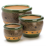 Jade Planters Trio - Novus Decor Accessories