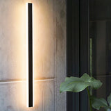 Slender Sideway Wall Sconce Novus Decor