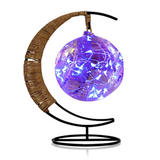 Creative Hand Rattan LED Table Lamp - Novus Decor Lighting