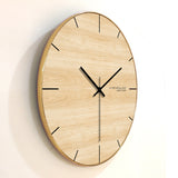 Minimalist Wooden Wall Clock - Novus Decor Wall Decor