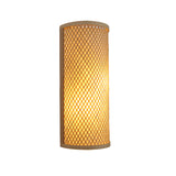 Hand-Woven Bamboo Wall Light - Novus Decor Lighting