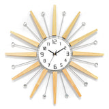 Nordic Cedar Wall Clock - Novus Decor Wall Decor