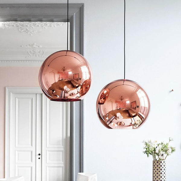 Glass Globe Pendant Light - Novus Decor Lighting