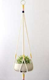Macrame Cotton Plant Hanger - Large - Novus Decor Accessories