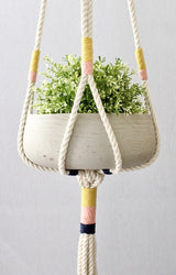 Macrame Cotton Plant Hanger - Large - Novus Decor Accessories