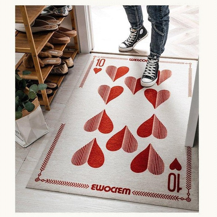 Heart Area Rug Novus Decor