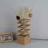 Wooden Vase Night Light - Novus Decor Lighting