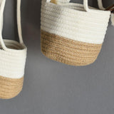 Hand Woven Premium Hanging Basket - Novus Decor Accessories