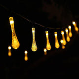 Dew Droplets 20 LED Solar Lights - Novus Decor Lighting