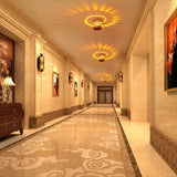 Spiral LED Wall Light With Remote - Novus Decor Lighting