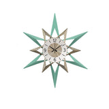 Northern Star Metal Wall Clock - Novus Decor Wall Decor