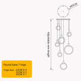 Symphony Ring Chandelier - Novus Decor Lighting