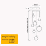 Symphony Ring Chandelier - Novus Decor Lighting