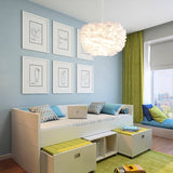 Pure Feather Pendant Light - Novus Decor Lighting