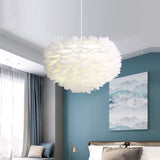 Pure Feather Pendant Light - Novus Decor Lighting