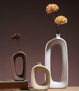 Zen Aerial Ceramic Vase - A Set of Three - Novus Decor Accessories