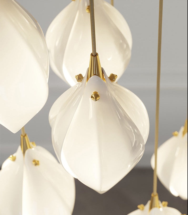 Flora Ceramic Pendant Light - Novus Decor Lighting