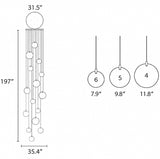 Luna Marble Chandelier