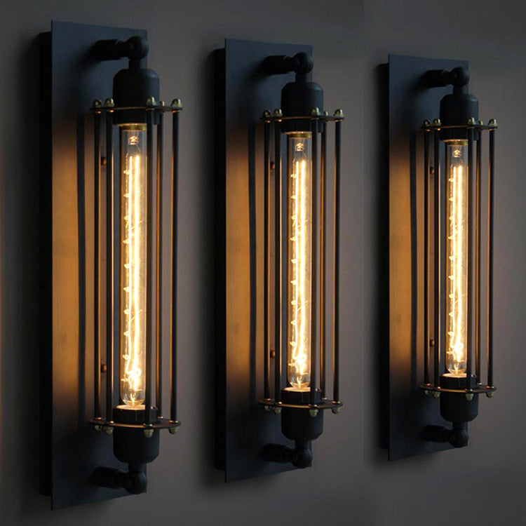 Industrial Flute Wall Lamp - Novus Decor Lighting