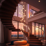 Crystal Bubble Pendant Light