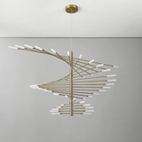 Grace Spiral Chandelier Novus Decor