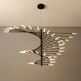 Grace Spiral Chandelier Novus Decor