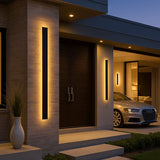 Armor Extra Wide Outdoor Wall Sconce