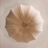 Hand Ruched Cloth Pendant