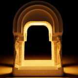 Greek Temple Candle Warmer Lamp Novus Decor