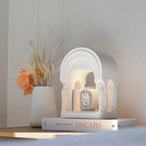 Greek Temple Candle Warmer Lamp