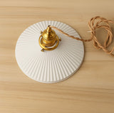 White Ceramic Pendant