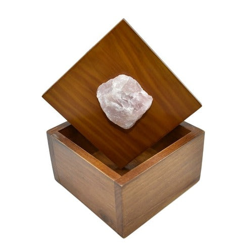 Wooden Boxes with Gemstone on Top - Novus Decor Accessories