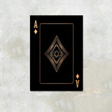 Ace Playing Cards Art Novus Decor