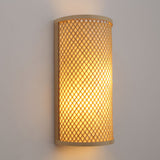 Hand-Woven Bamboo Wall Light - Novus Decor Lighting
